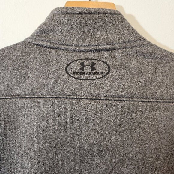 Under Armour Full Zip Sweatshirt ColdGear Fleece Lined Mens‎ Small NEW NWOT - Picture 13 of 16